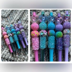 Colorful Beaded Pens